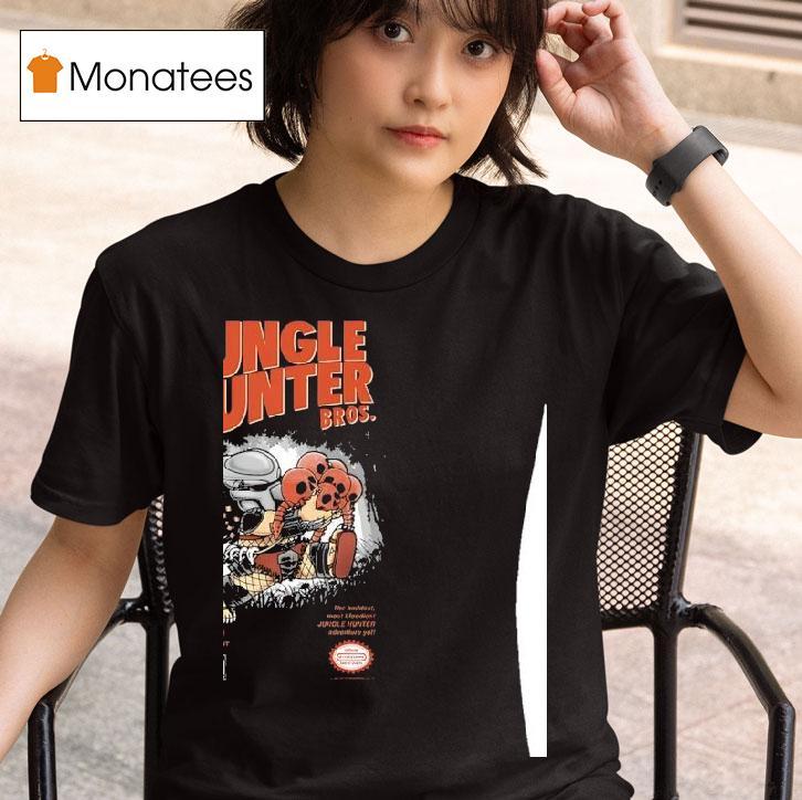 Jungle Hunter Bros Style Super Mario Bros T Shirt