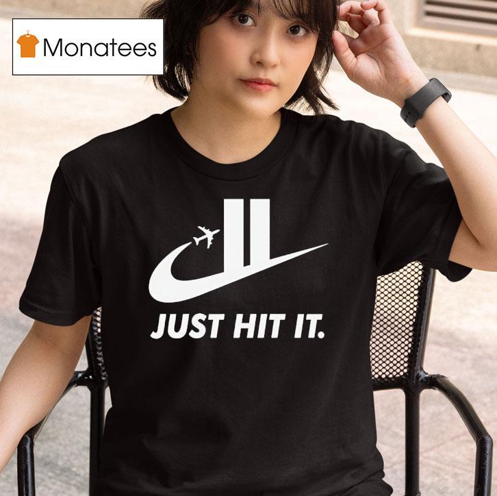 Just Hit It Logo Parody T Shirt