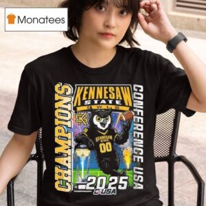 Kennesaw State Owls Champions Conference Usa Masco T Shirt