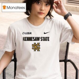 Kennesaw State Owls Cusa Championship Wings Logo T Shirt