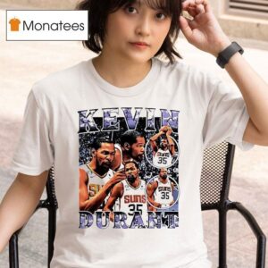 Kevin Durant Phoenix Suns Player Collage Signature T Shirt