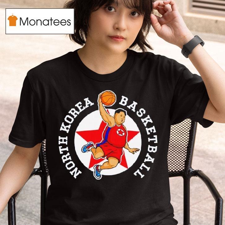 Kim Jong Un North Korean Basketball T Shirt