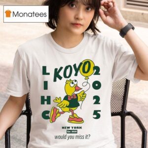 Koyo New York Would You Miss It Duck T Shirt