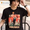 Kristaps Porzingis Peachtree Skyline Player T Shirt