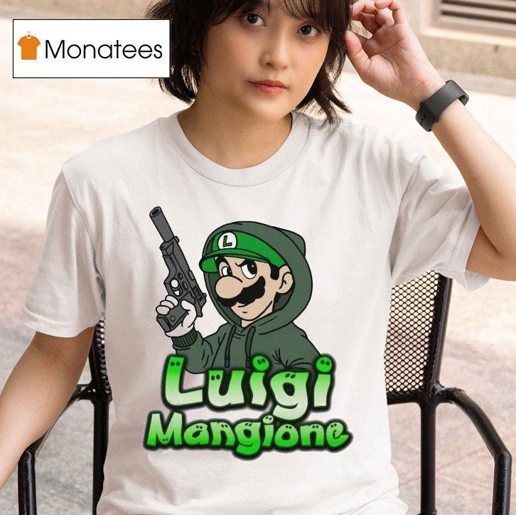 Luigi Mangione Super Mario Bros T Shirt