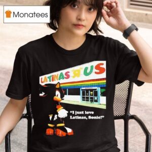 Mamono World Latinas R Us I Just Love Latinas Hedgehog Character T Shirt