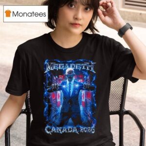 Megadeth Canada Tour Heavy Metal T Shirt