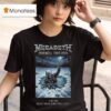 Megadeth Farewell Tour On February At Rogers Forum Abbotsford Canada Vic Rattlehead T Shirt