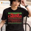 Merry Christmas Upside Down T Shirt