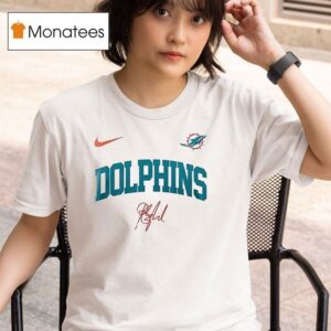 Miami Dolphins Barry Manilow Once Before I Go Signature T Shirt
