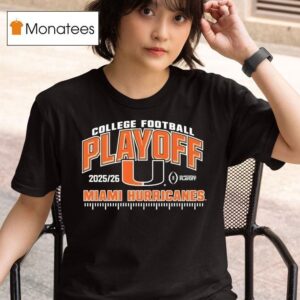 Miami Hurricanes College Football Playoff Touchdown T Shirt