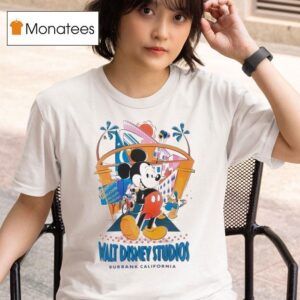 Mickey Mouse And Friends Burbank California Walt Disney Studios T Shirt