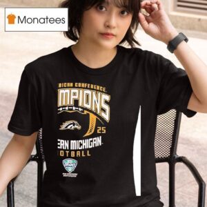 Mid American Conference Champions Western Michigan Broncos T Shirt