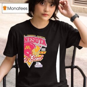 Minnesota Golden Gophers Rate Bowl Helmet Chase Field T Shirt