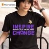 Minnesota Vikings Inspire Change T Shirt