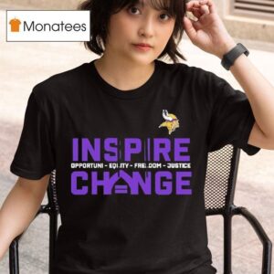 Minnesota Vikings Inspire Change T Shirt