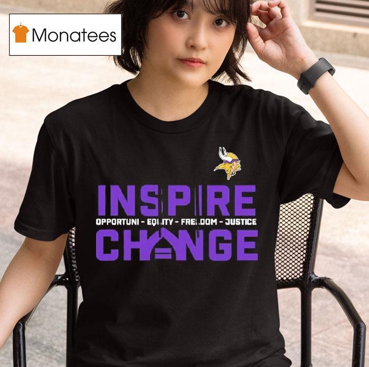Minnesota Vikings Inspire Change T Shirt