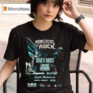 Monster Of Rock Sao Paulo Prazil At Allianz Parque On April T Shirt