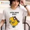 Mr Men Little Miss Little Miss Busy T Shirt