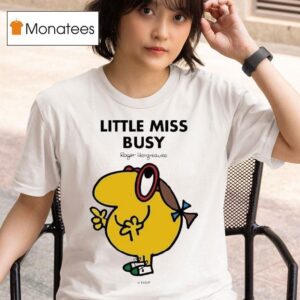 Mr Men Little Miss Little Miss Busy T Shirt