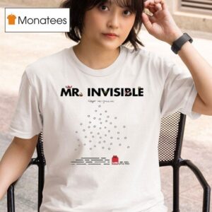 Mr Men Little Miss Mr Invisible Christmas T Shirt