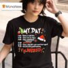 My Day I M Booked Christmas T Shirt