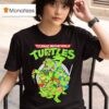 Nage Mutant Ninja Turtles Action Retro Graphic T Shirt