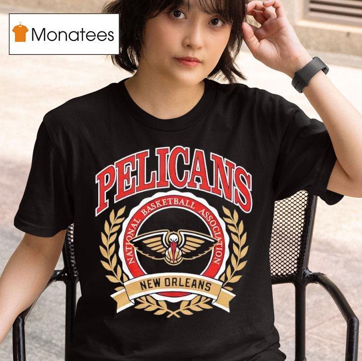 Naional Basketball Association New Orleans Pelicans Logo T Shirt