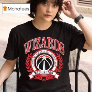 Naional Basketball Association Washington Wizards Crest Logo T Shirt