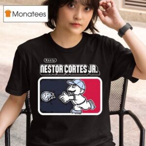 Nasty Nestor Cortes Jr New York Yankees Logo Mlb T Shirt