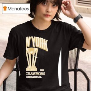 New York Cup Champions New Sork Basketball T Shirt