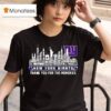 New York Giants Thank You For The Memories City Skyline Graphic Logo T Shirt