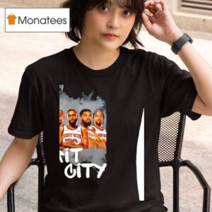 New York Knicks Basketball Grit City T Shirt