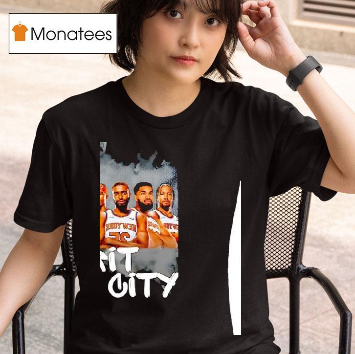 New York Knicks Basketball Grit City T Shirt