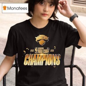 New York Knicks Emirates Nba Cup Champions T Shirt
