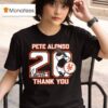 New York Mets Thank You Pete Alonso Signature T Shirt