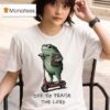 Off To Praise The Lord Frog T Shirt