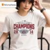Ohio State Buckeyes Vs Texas Longhorns Goodyear Cotton Bowl Champions T Shirt