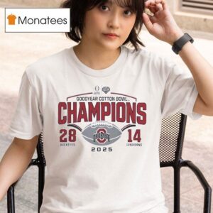 Ohio State Buckeyes Vs Texas Longhorns Goodyear Cotton Bowl Champions T Shirt