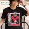 Ohio State Buckeys Football Retro Jeremiah Smith T Shirt