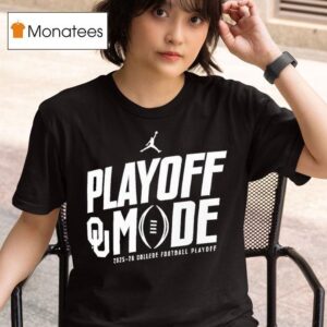 Oklahoma Sooners Jordan College Football Playoff T Shirt