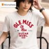 Ole Miss Rebels Football Allstate Sugar Bowl Cfp New Orleans Louisiana T Shirt
