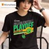 Oregon Ducks College Football Playoff Stripe T Shirt