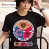 Original Chicago All Team Sports Bears Bulls And Cubs T Shirt