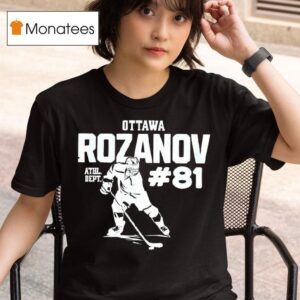 Ottawa Rozanov Athl Dept Golden Boy And Ice Prince Hockey T Shirt