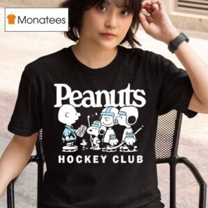Peanuts Hockey Club T Shirt