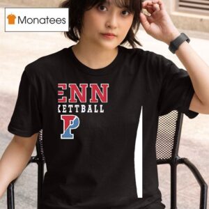 Penn Quakers Basketball Logo T Shirt