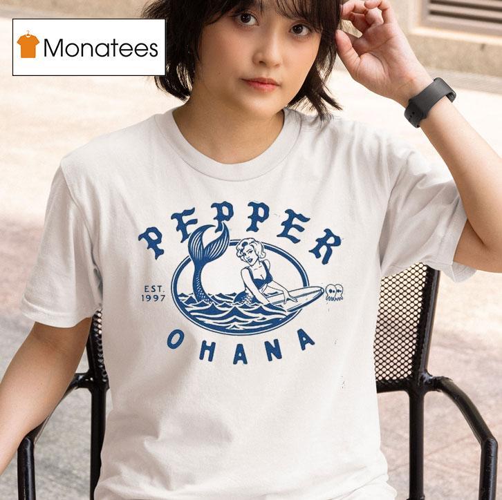 Pepper Ohana Skullconut Mermaid Est T Shirt
