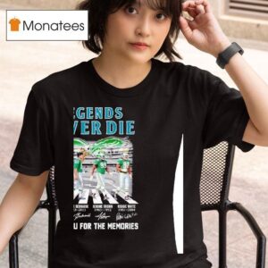 Philadelphia Eagles Legend Never Die Signature Thank You For The Memories T Shirt