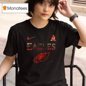 Philadelphia Eagles X Avatar Fire And Ash Logo T Shirt